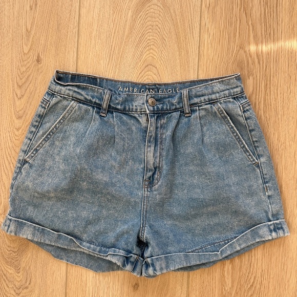 American Eagle Outfitters Light Blue Jean Shorts - Picture 1 of 3